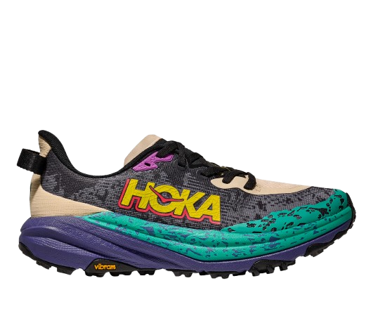 Buty męskie Hoka Speedgoat 6 Oatmeal/Mountain Iris