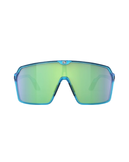 Okulary Rudy Project SPINSHIELD Crystal Azur/Multilaser Green