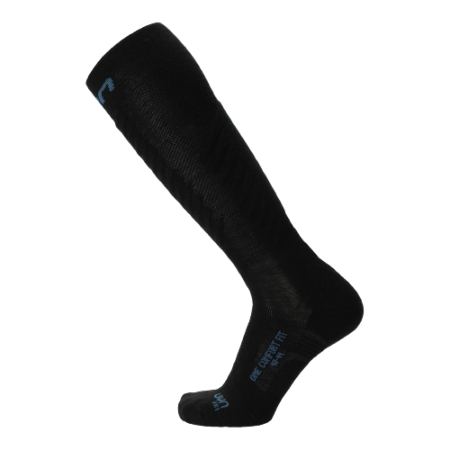 Skarpety narciarskie UYN Man Ski One Comfort Fit Black/Blue Poseidon - 2025/26