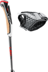 Kije Nordic Walking LEKI Instructor Lite Red