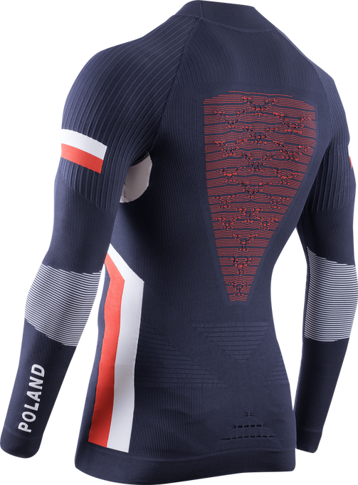 Koszulka termoaktywna X-Bionic Energy Accumulator 4.0 Patriot Shirt Turtle Neck LG SL Poland - 2025/26