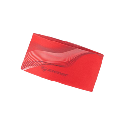 Stirnband ZIENER Immre-Z Band Red Line Print - 2025/26