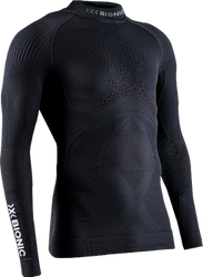 Koszulka termoaktywna X-bionic Energy Accumulator 4.0 Shirt Turtle Neck LG SL Men Opal Black/Arctic White - 2024/25