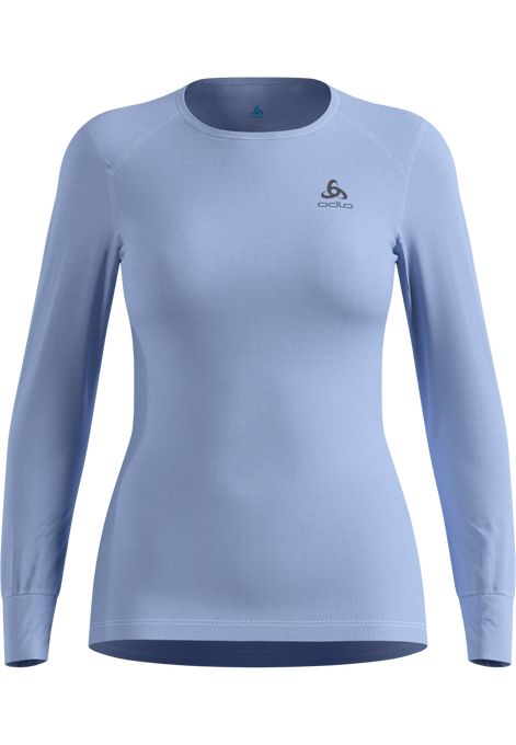 Koszulka termoaktywna Odlo Active Warm BL Top Crew Neck L/S Woman Blue Heron - 2025/26