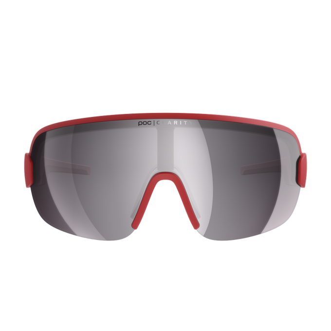 Sonnenbrille POC Aim Prismane Red/Clarity Road/Sunny Silver