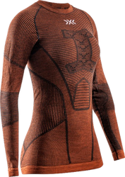 Koszulka termoaktywna X-bionic Symbio Merino Shirt LS WMN Clay - 2024/25