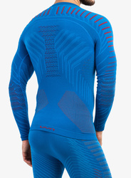 Koszulka termoaktywna UYN Man Resilyon Uw Shirt Lg Sl.turtle Neck Blue/Red - 2024/25