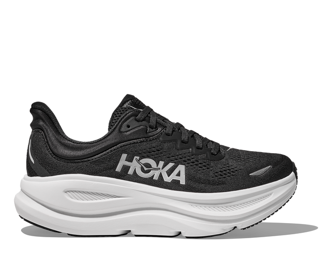 Buty męskie Hoka Bondi 9 Black/White
