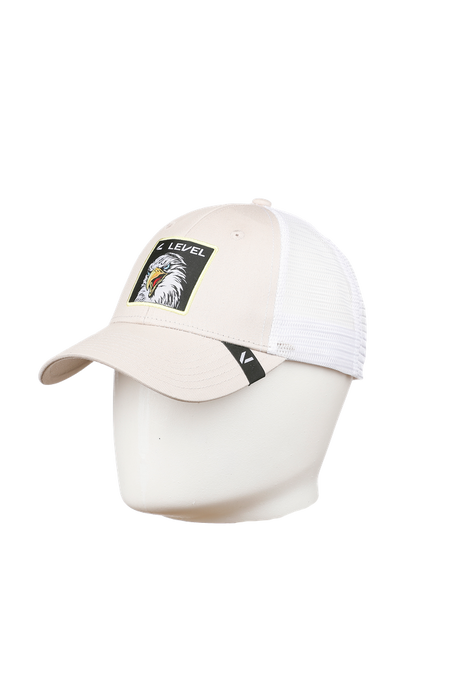 Kappe Level Cap Mesh Eagle White - 2023/24