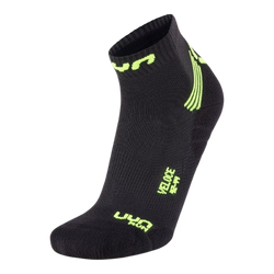 Outdoor Socks UYN Run Veloce Man Black/Yellow Fluo
