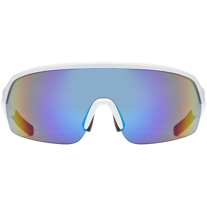Sonnenbrille Uvex Sportstyle 227 White Mat/Mirror Blue - 2023