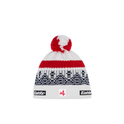 Mützen Eisbar Norrak Pompon MÜ SA White/Red/Navy Blue - 2025/26