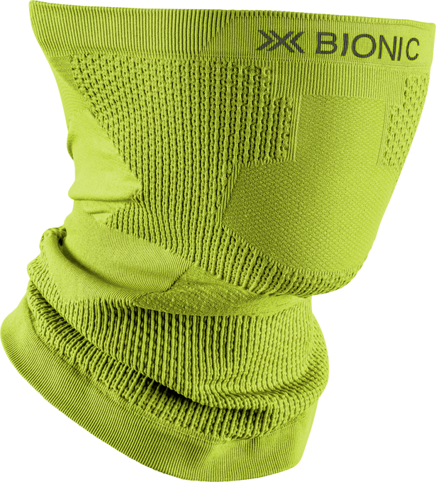 Komin X-bionic Invent FX Neckwarmer Hi Vis Yellow/Grey - 2025/26