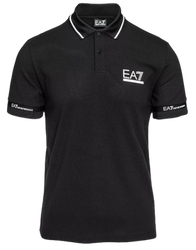 Koszulka Emporio Armani Man Jersey Polo Black