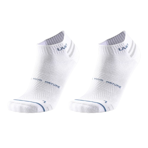 Outdoor Socks UYN Unisex All Round Low Cut 2Pack White/White