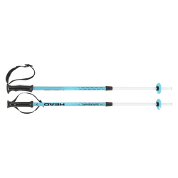 Skitouring poles HEAD Supershape Team Adjustable White/Black/Speed Blue - 2025/26