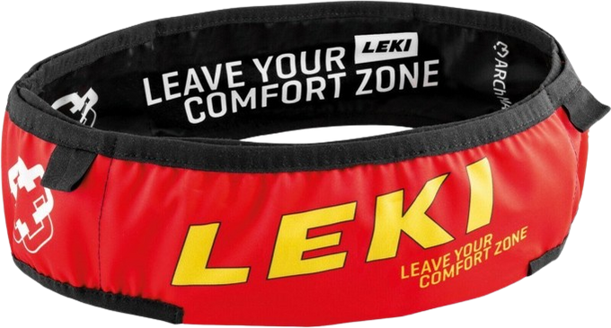 Pas biodrowy LEKI Trail Running Pole Belt Red 