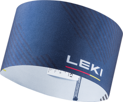 Opaska LEKI XC Headband Blue/White/Grey