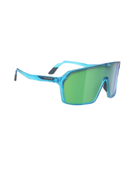 Okulary Rudy Project SPINSHIELD Crystal Azur/Multilaser Green