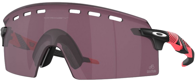 Sunglasses OAKLEY Encoder Strike Vented Giro d'Italia Collection Prizm Road Black Lenses / Giro Pink Stripes Frame