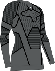 Koszulka termoaktywna X-bionic Symbio Merino Shirt LS Men Rhino Grey - 2024/25