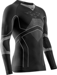 Koszulka termoaktywna X-bionic Energy Accumulator Light Shirt LS Black/Light Grey - 2024/25