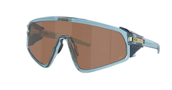 Sunglasses OAKLEY Latch Panel Kylian Mbappé Signature Series Prizm Tungsten Lenses / Transparent Stonewash Frame