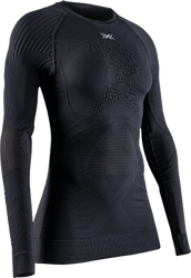 Koszulka termoaktywna X-bionic Energy Accumulator 4.0 Shirt LG SL Wmn Opal Black/Arctic White - 2025/26