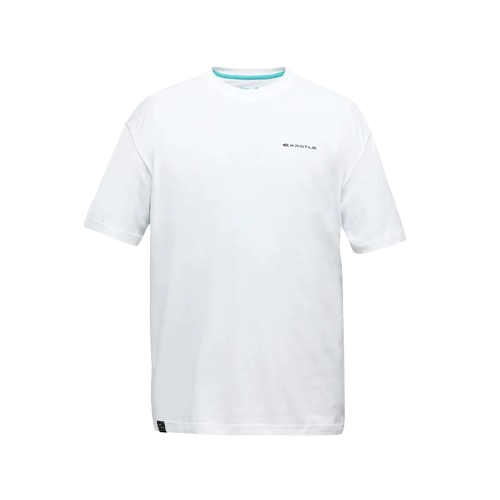 Koszulka Kastle Logo-T 100 Man White - 2024/25