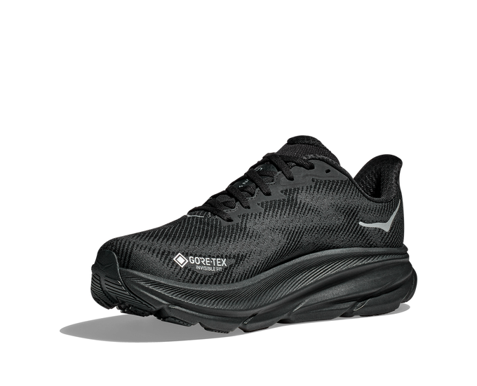 Man Schuhe Hoka Clifton 9 GTX Black/Black