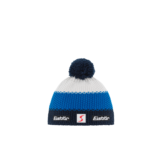Mützen Eisbar Star Pompon SP Kids Night Mottled/Bugatti/White - 2023/24