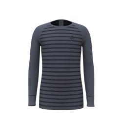Termoactive T-shirt Odlo Active Warm Eco Kids Stripes BL Top Crew Neck L/S - 2023/24