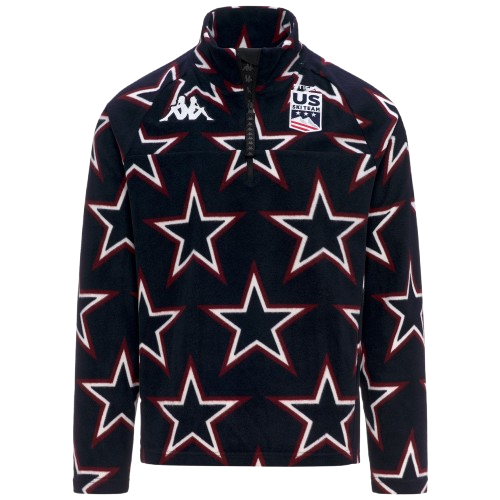 Bluza Kappa 8CENTO 818G US Blue Baritone/Pomegranate - 2025/26