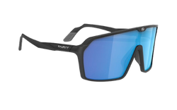 Okulary Rudy Project SPINSHIELD BLACK MATTE - Multilaser Blue