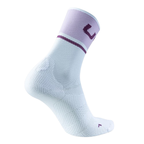 Skarpety trekkingowe UYN Woman Cycling One Light Socks White/Lilac