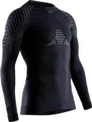 Thermal underwear X-bionic Invent 4.0 Shirt LG SL Men Black/Charcoal - 2025/26
