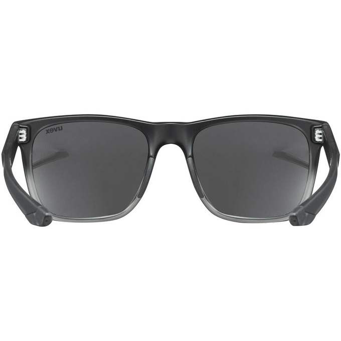 Sonnenbrille Uvex Lgl 42 Black Transparent/Mirror Silver - 2023