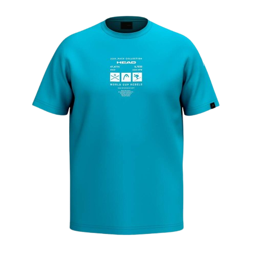 Koszulka HEAD WCR T-Shirt Junior Blue - 2025/26