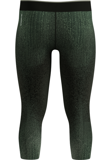 Leginsy termoaktywne Odlo Perfomance Warm Blackcomb BL Bottom 3/4 Man Urban Chic - 2025/26