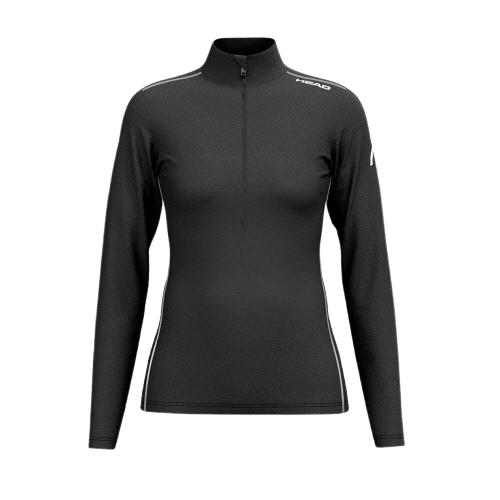 Bluza HEAD Race Midlayer Women Black - 2025/26