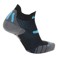 Skarpety do biegania UYN Man Run 2IN Socks Black/Turquoise