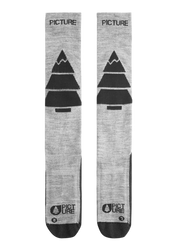 Skarpety narciarskie Picture Wooling Ski Grey Melange - 2024/25