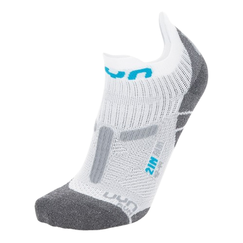 Outdoor Socks UYN Man Run 2in Socks White/Grey