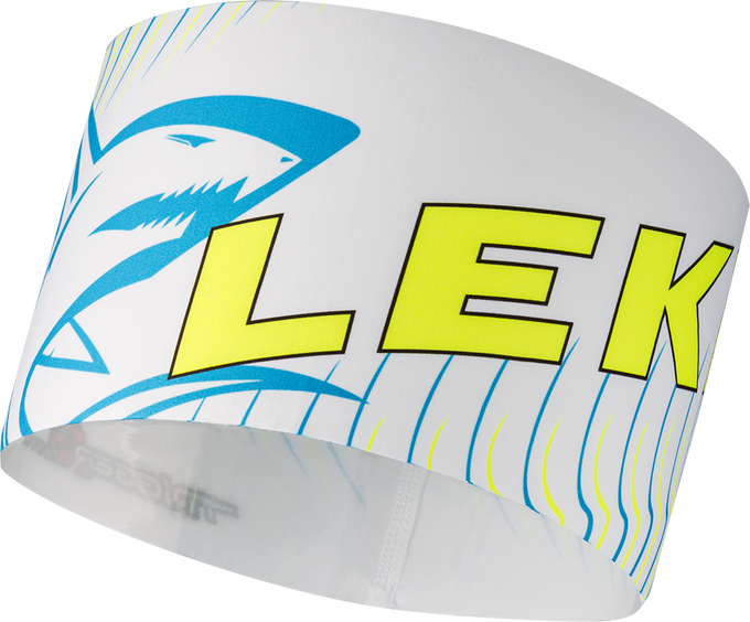 Opaska LEKI Race Shark Headband white - 2019