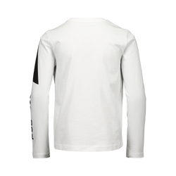 Koszulka POC L/S Tee Jr Blixten White - 2025/26
