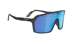 Okulary Rudy Project SPINSHIELD BLACK MATTE - Multilaser Blue