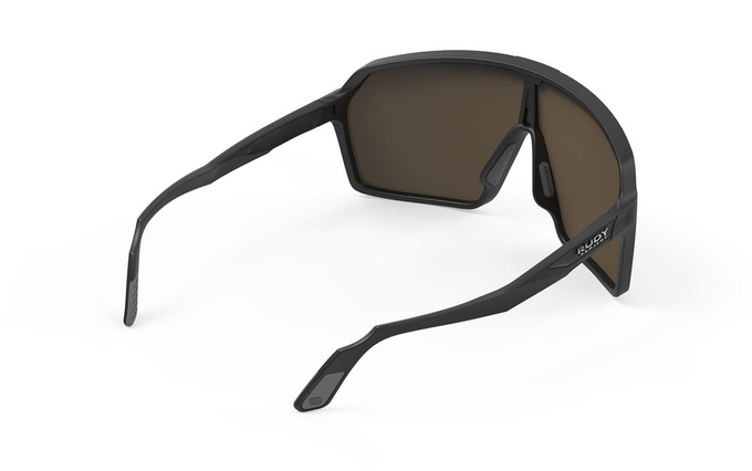Okulary Rudy Project SPINSHIELD BLACK MATTE - Multilaser Blue