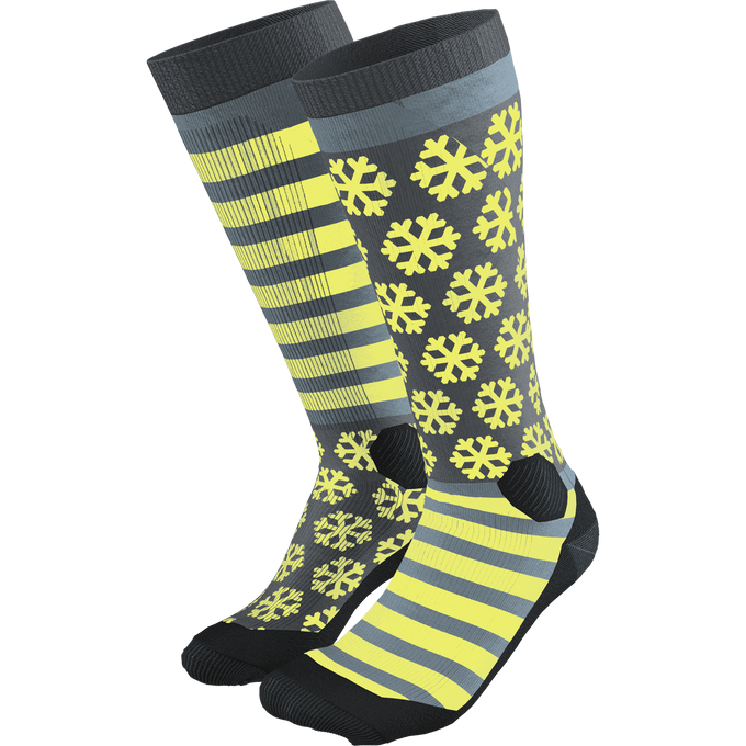 Skisocken Dynafit FT Graphic Socks Smoke Blue - 2025/26