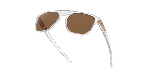 Okulary OAKLEY Latch Beta Introspect Collection Prizm Bronze Lenses / Matte Clear Frame
