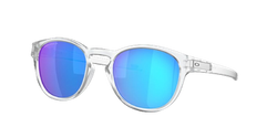 Sonnenbrille Oakley Latch Prizm Sapphire Polarized Lenses/Matte Clear Frame
